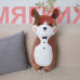 Мягкая игрушка Собака Сиба-ину JX305508614BR